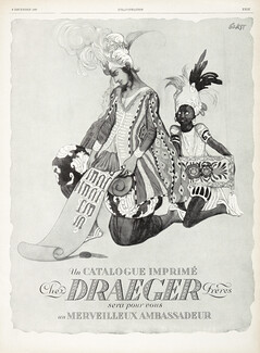 Draeger Frères 1924 Persian Costumes, Leon Bakst