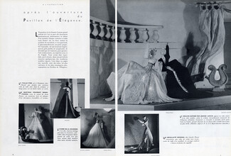Pavillon de l'Élégance 1937 Jeanne Lanvin, Patou, Chanel, Lelong, Lucile Paray, Photos Wols