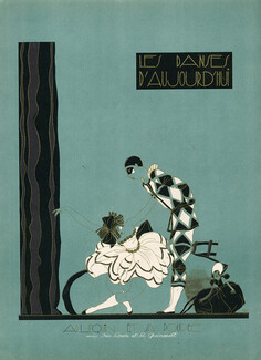 Pierre Mourgue 1923 "Les Danses D'aujourd'hui" Harlequin et sa Poupée