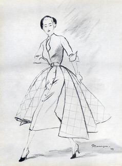 Christian Dior 1949 Lignes et Principes de la Mode, Pierre Mourgue