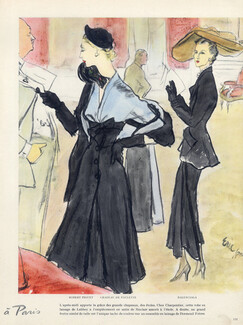 Robert Piguet, Paulette, Balenciaga 1948 Eric
