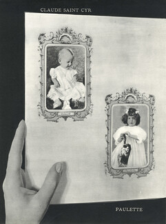 Claude Saint-Cyr & Paulette 1954 Album de Famille