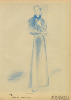 Madeleine Vionnet 1937 Mink Fur, Jacques Demachy