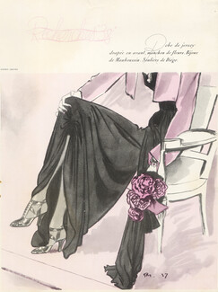 Lucien Lelong 1937 Mauboussin, Diego (Shoes), Pierre Mourgue
