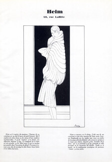Jacques Heim 1926 Fur Coat, Dartey