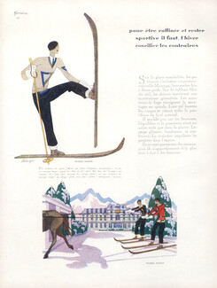 Marcel Rochas 1928 Ski, Bénigni