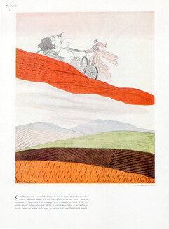 Montescourt (Fabric) 1932 Les Divinités de la Saison, Jacques Demachy