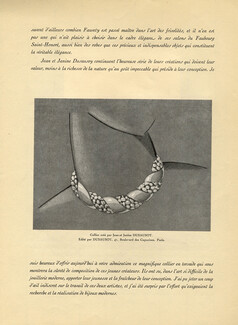 Dusausoy 1930 Collier créé par Jean et Janine Dusausoy