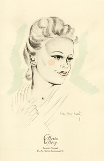 Gloria Glory (Cosmetics) 1943 Raymond Bret-Koch