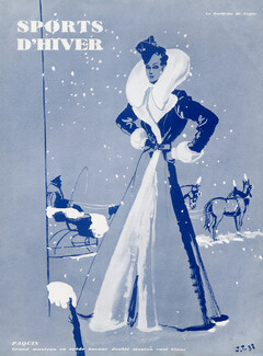 Paquin 1938 Winter Sports, Jean Pagès