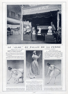 Le Clou du Palais de la Femme, 1905 - Mme Alibert (Corsetmaker) Busc à Coulisse, Photo Nadar