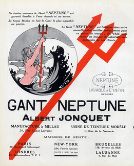 Albert Jonquet 1924 Gant Neptune