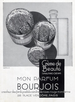 Bourjois (Cosmetics) 1928 Crème de beauté