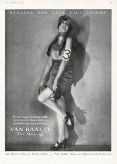 Van Raalte 1927 Silk Stockings