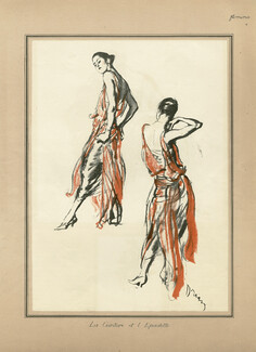 La Ceinture et l'Épaulette, 1922 - Etienne Drian
