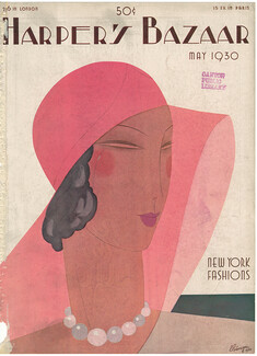 Harper's Bazaar May 1930 Léon Bénigni Cover