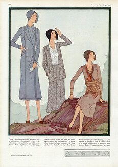 Chanel, B. Altman, Franklin Simon 1930 Ben Hur Baz