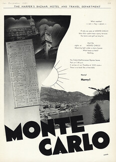 Monte Carlo 1931 American Advert