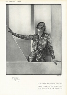 Chéruit (Couture) 1930 Photo Demeyer