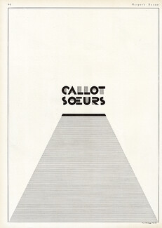 Callot Soeurs 1930 Label