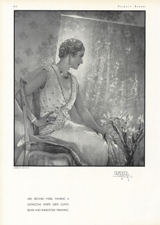 Irène Dana (Couture) 1930 Mrs Richard Parke, Photo Demeyer