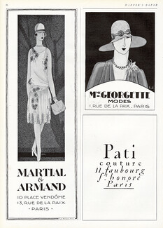 Martial et Armand 1927 signed Psim, Georgette, Pati