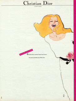 Christian Dior (Perfumes) 1982 Miss Dior, René Gruau