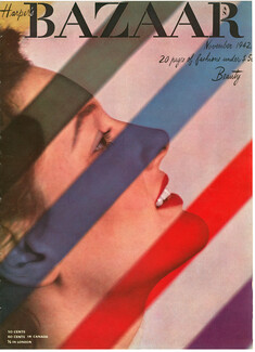 Erwin Blumenfeld 1942 Harper's Bazaar Beauty Cover