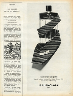 Eau de Balenciaga (Perfumes) 1965 Tie