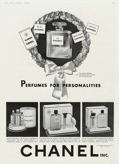 Chanel, Perfumes — Original adverts and images