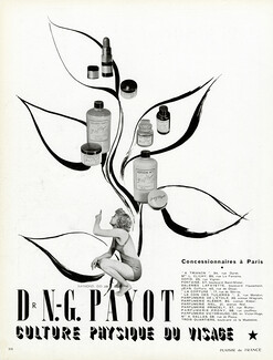 Dr N.G. Payot (Cosmetics) 1938 Raymond Gid (version concessionnaires)