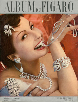 Cartier 1950 Diamants, Renée (Zizi) Jeanmaire, Photo Henry Clarke