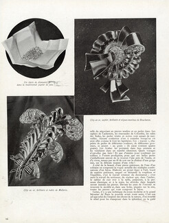 Mellerio, Boucheron 1942 Clips en or