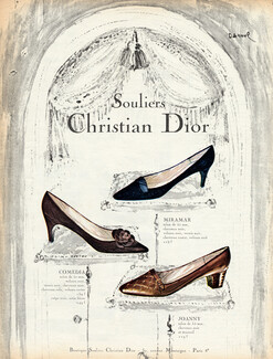 Christian Dior (Shoes) 1965 Darnel