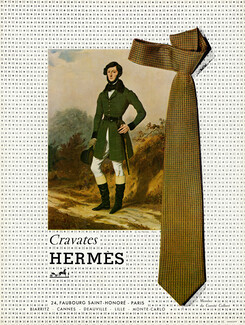 Hermès (Ties) 1964 Cravates, Men's Clothing