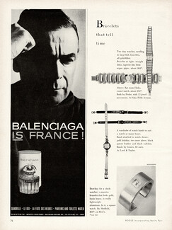 Balenciaga (Perfumes) 1956 "Balenciaga is France", Quadrille