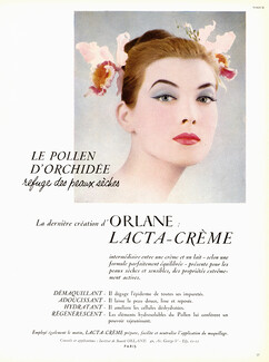 Orlane (Cosmetics) 1957 Lacta-crème, Orchidée