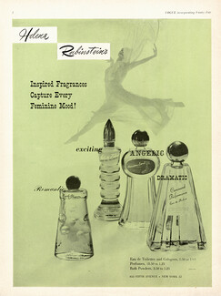 Helena Rubinstein (Perfumes) 1948 Eaux de Toilette Angelic, Romantic, Dramatic...