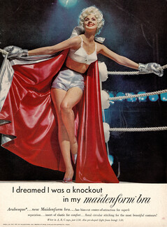 Maidenform 1961 Bra, Boxing