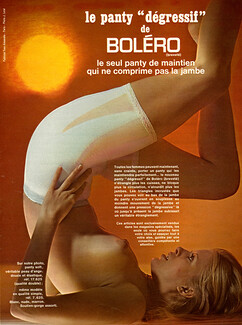 Boléro (Lingerie) 1971 Panty Girdle, Photo J. Leral
