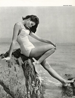 Marie-Rose Lebigot (Swimwear) 1960 Photo Pottier