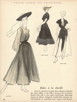 Jean Patou, Dressmakers — Vintage original prints and images