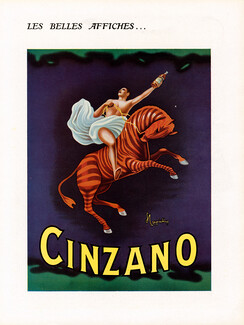 Cinzano (Drinks) 1950 Circus Rider, Cappiello