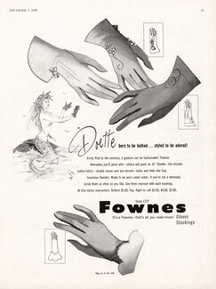Fownes (Gloves) 1949 Mermaid