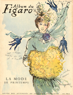 Raymond Baumgartner 1948 La Mode de Printemps, Album du Figaro Cover