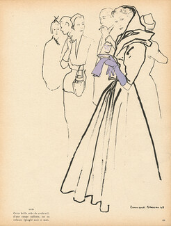 Grès 1948 Cocktail Dress, Bernard Blossac