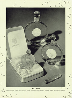 Nina Ricci (Perfumes) 1952 Coeur-Joie, Eau de Coeur-Joie, Eau de Toilette Fille d'Ève, Photo Seeberger