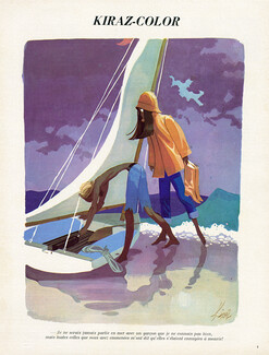 Edmond Kiraz 1971 Boat, Kiraz-Color