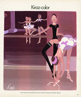 Edmond Kiraz 1977 Ballerinas, Kiraz-Color