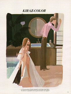 Edmond Kiraz 1970 Bathroom, Kiraz-Color